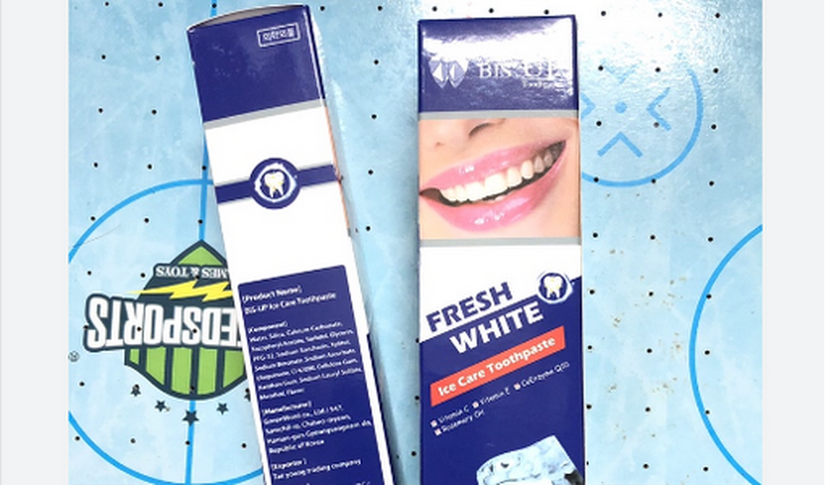 Bộ Y tế thu hồi lô kem đánh răng Bis up ice care Toothpaste không đạt chất lượng
