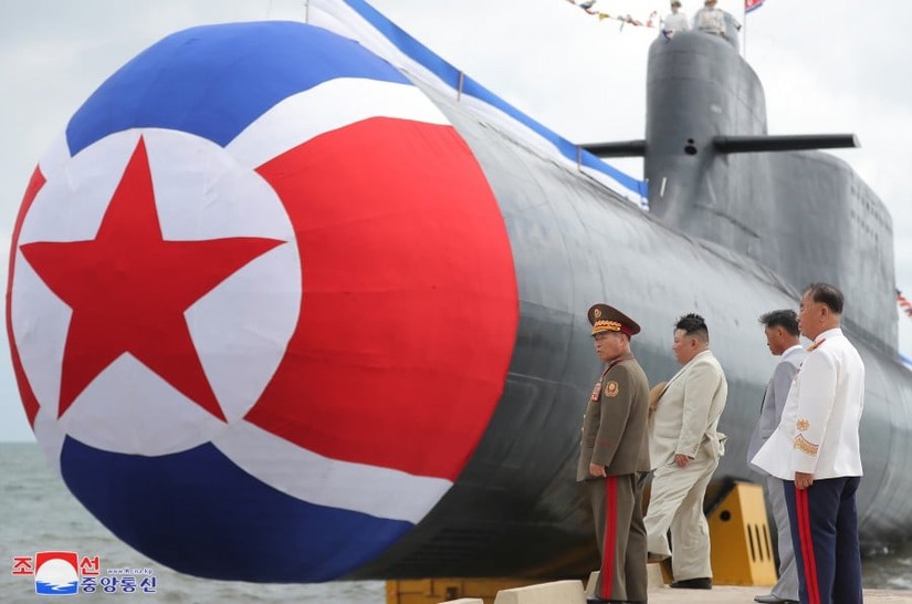 Triều Tiên ra mắt tàu ngầm tấn công hạt nhân chiến thuật mới